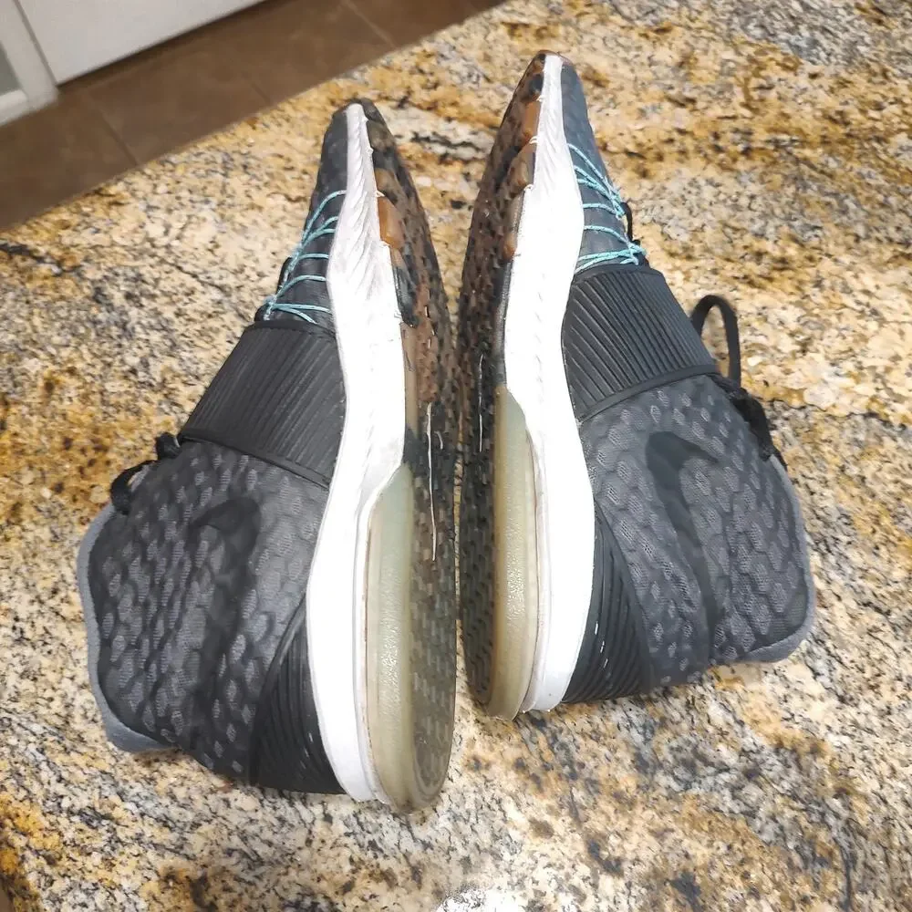 Nike Zoom Toranada Black,Turquoise Grey Athletic Shoes Size 9.5 Model 835657-003